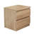 Wooden Nightstand with 2 Drawers-281562779