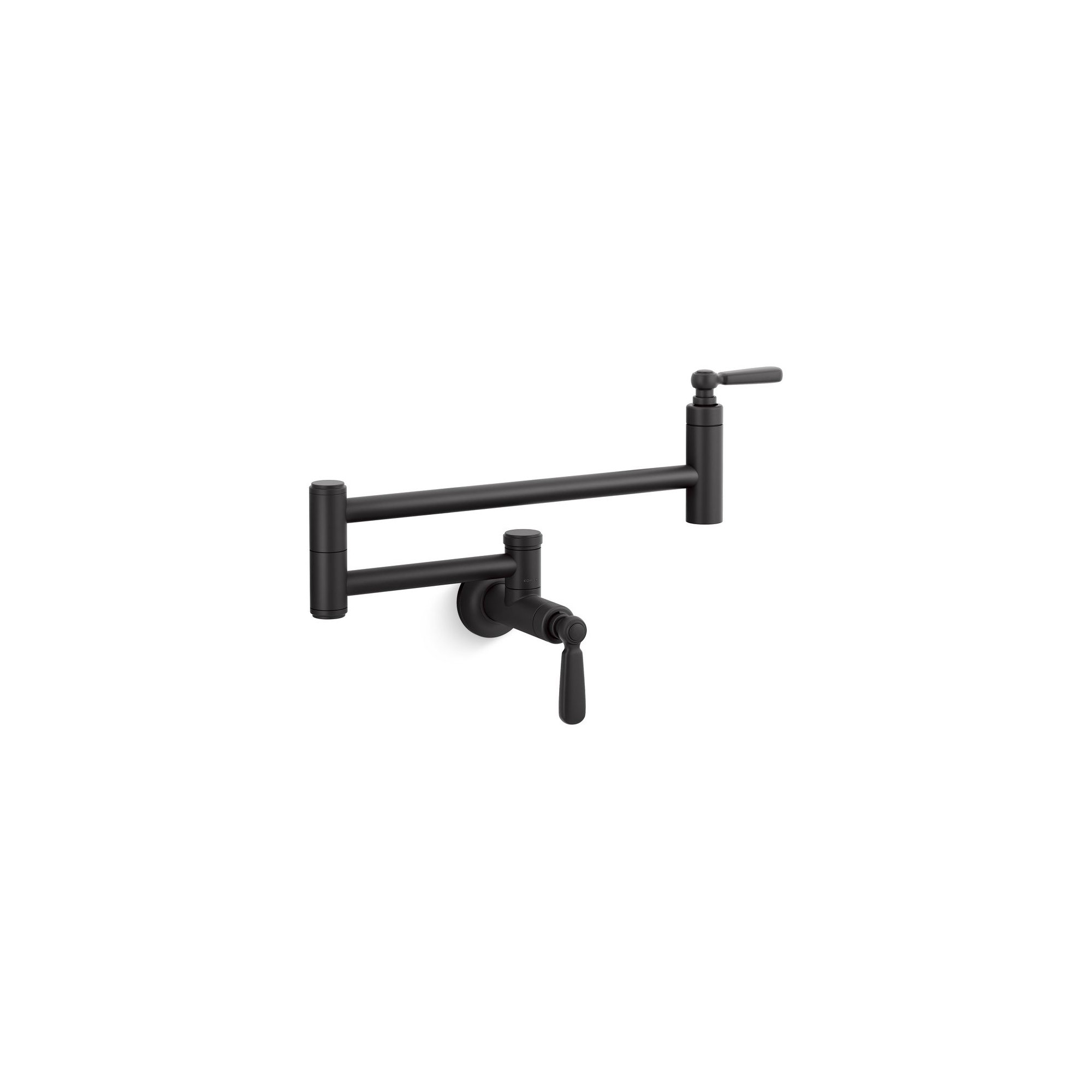 Edalyn by Studio McGee Wall-Mount Pot Filler, Matte Black