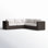Ana Fully Assembled Patio Sectional With Cushions