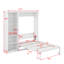 Lit escamotable double avec tablettes-1429208444-1429208451