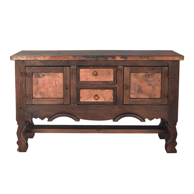 Armoire de joug avec cuivre naturel