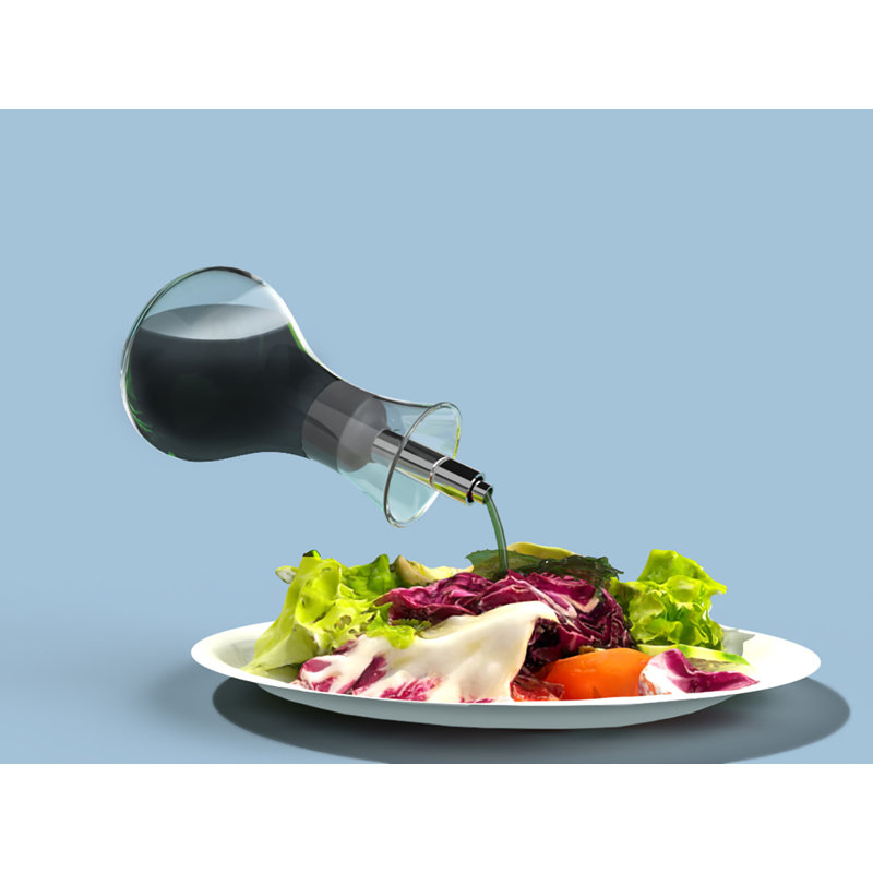 Huilier simple en verre 8 oz sans entonnoir
