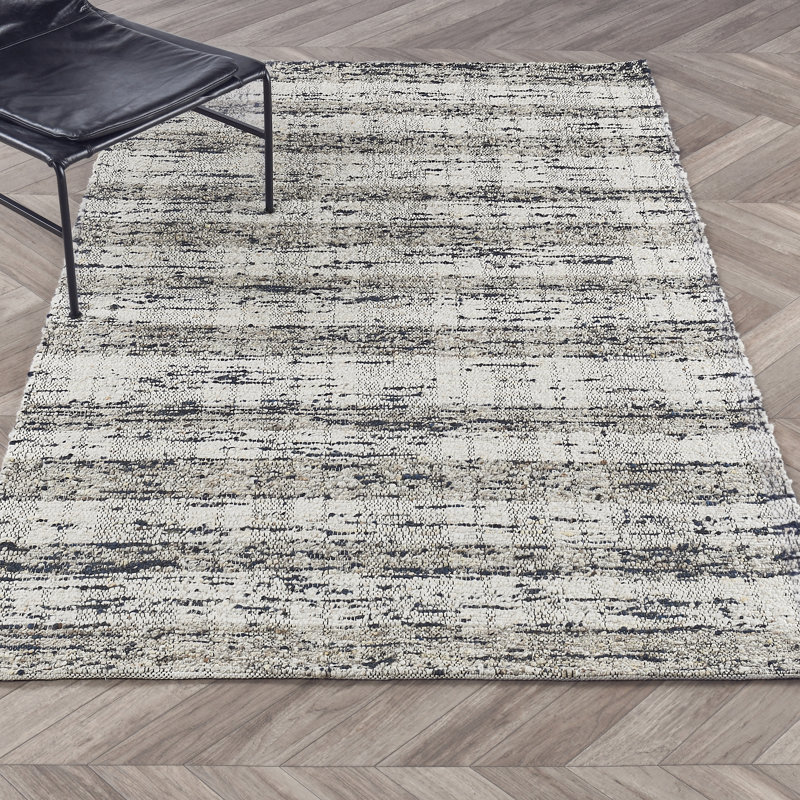 Perth Checkered Area Rug, Rectangle 5' x 8'