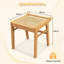 Aleayah Solid Wood Accent Stool