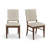 Fluterra 19.25"W Mid-Century Dining Chair · Walnut Frame