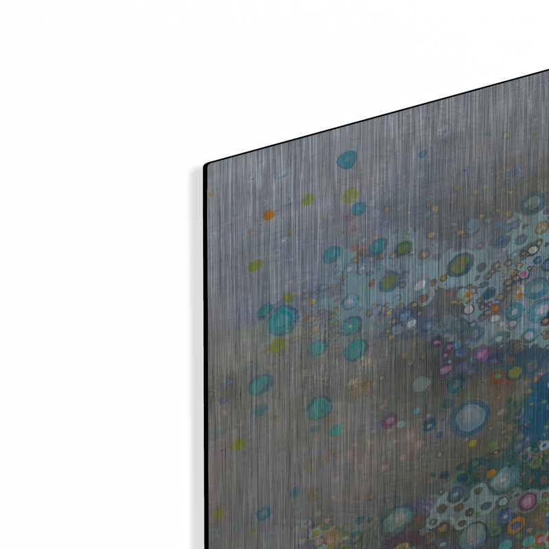 Art mural en métal «Andromeda» par Danhui Nai, Wrought Studio ™, H 24 po x l 24 po