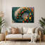 Art mural en métal Botanical Nasturtiums-375184556