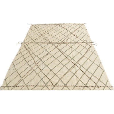 Tapis beige 5 x 8 Pinson