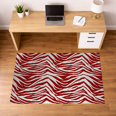 Tapis de bureau Zebra Patch