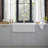 Ikon Silgranit 33" Single Bowl Apron-Front Farmhouse Sink - White-39587923