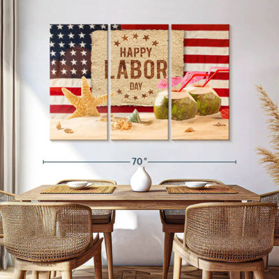 Bannière «Happy Labour Day»