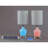 Ensemble de lampes de table blanches 16 po USB