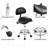 Saddle Stool With Back Support, Rolling Stools With Foot Rest, Ergonomic Adjustable Stool With Wheels, Backrest Adjustable Height & Angle For Salon Spa Tattoo Massage Office Swivel Stool Chair.