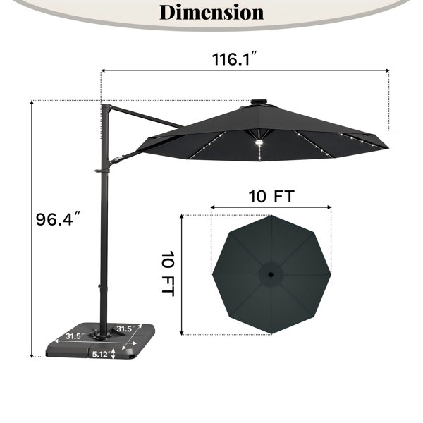 Dimensions du produit