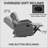 Manual Recliner Sofa Chair
