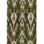 Rug & Kilim’S Contemporary Dhurrie Rug In Green With White & Pink Ikats Patterns