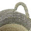Handmade Seagrass Basket With Handles - Set of 3