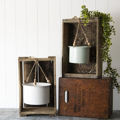 Donato Ceramic Indoor Hanging Planter