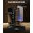 24 Bottle Wine Cooler Refrigerator, Compact Small Built-in or Freestanding Wine Fridge