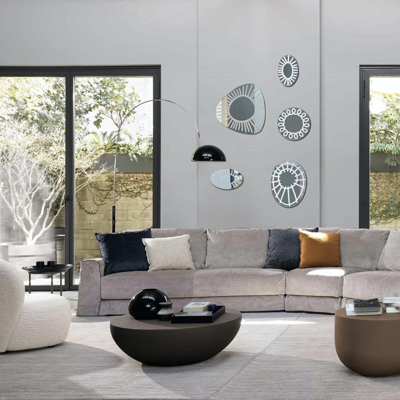 Coupé 94.4'' Floor Lamp, Black