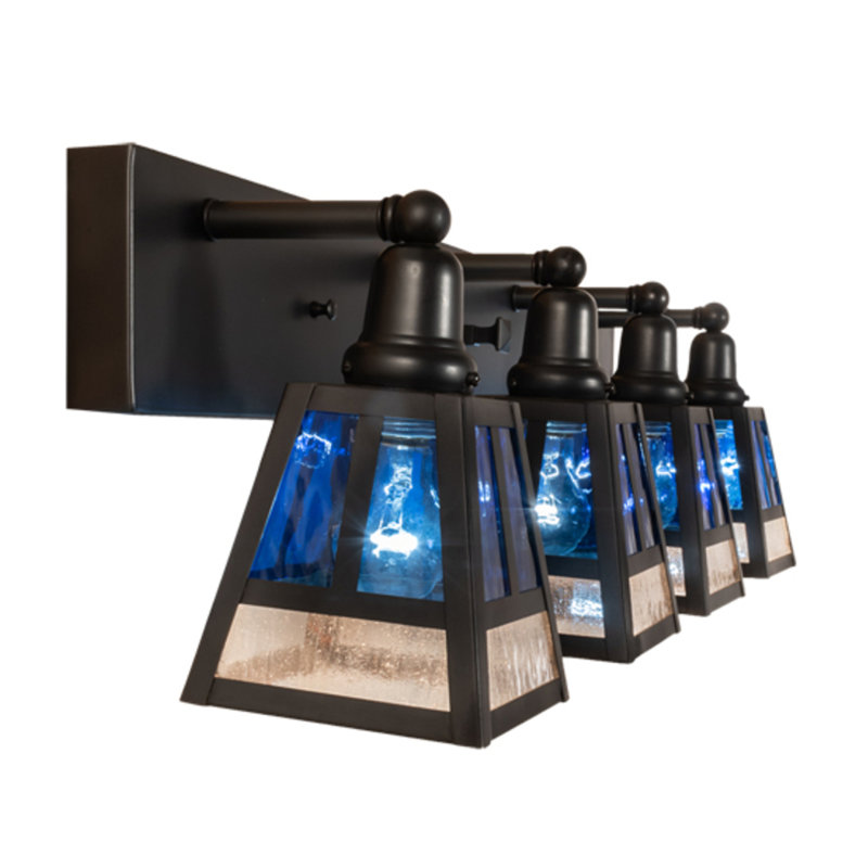 "T" Mission 4 - Light Vanity Light, Blue/White