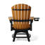 Chaise pivotante Featherstone Adirondack, noire-130678697