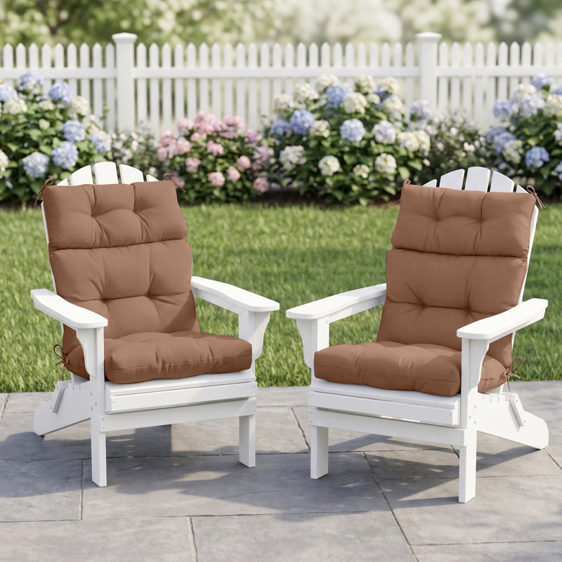 Indoor/Outdoor Seat/Back Cushion, Mocha