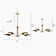 Lakendria 5 - Light Dimmable Geometric Chandelier