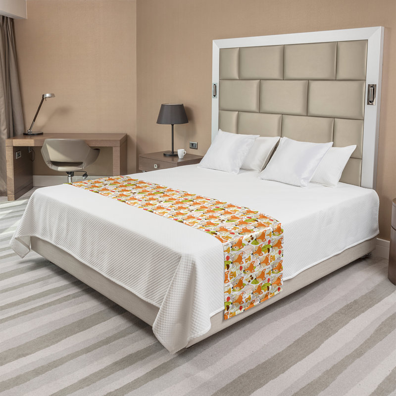 Tapis de lit Ambesonne Woodsy, Très grand lit