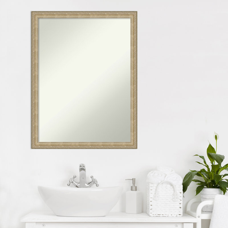 Miroir de salle de bain Paris Champagne, 26 po x 20 po