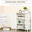Modern audio and video media cabinet with adjustable shelves on 4 levels-913252650
