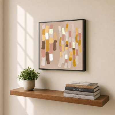 «Sweet Little Tan Abstract» par Lanie Loreth, impression sur toile