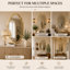  Ensemble de 2 miroirs muraux Modern-98127005-98127008
