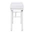 Meuble-lavabo en métal avec tiroir blanc