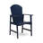 Outdoor Weather-Resistant Acacia Wood Adirondack Dining Chairs, Set Of 2, Perfect For Rustic Patio Decor And Durability-84781712