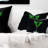 Absinthe on Black Background - Others Printed Throw Pillow
