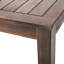 Table de salle à manger de patio en bois brun foncé 69 po - construction, intempéries, fonction de buffet, spacieuse et fraîche pour le jardin extérieur brun,, disponible, belle