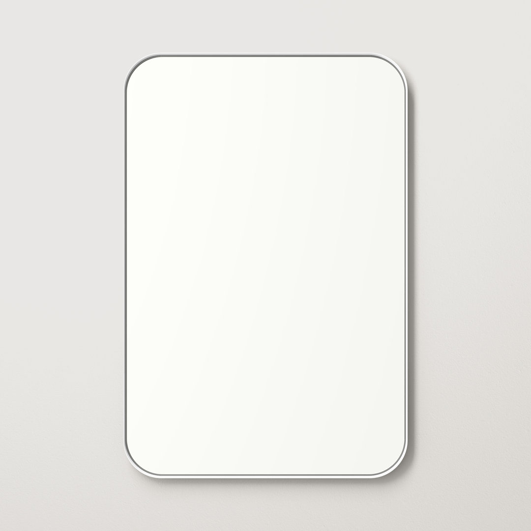 Jonasia Metal Flat Wall Mirror Latitude Run® 