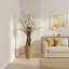 White Cherry Blossom Tree in Tan Pot-1849265521