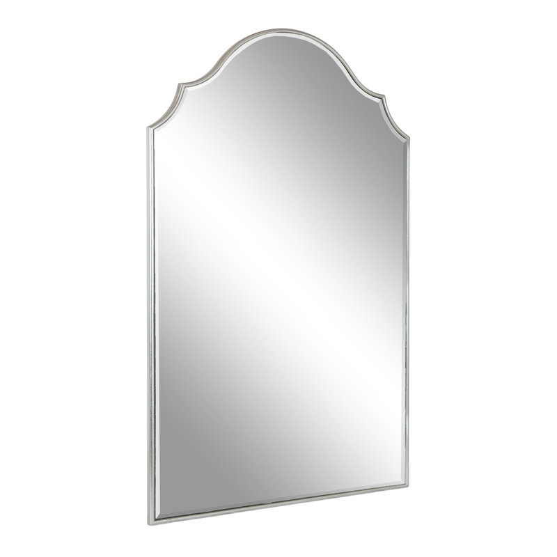 Aleeza Arch Mirror, Silver, 36" x 24"