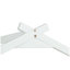 Structure de lit simple en pin blanc avec garde-corps de sécurité pour deux enfants - sans porte