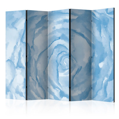 Hadlea 225cm W x 172cm H 5 - Panel Solid Wood Folding Room Divider