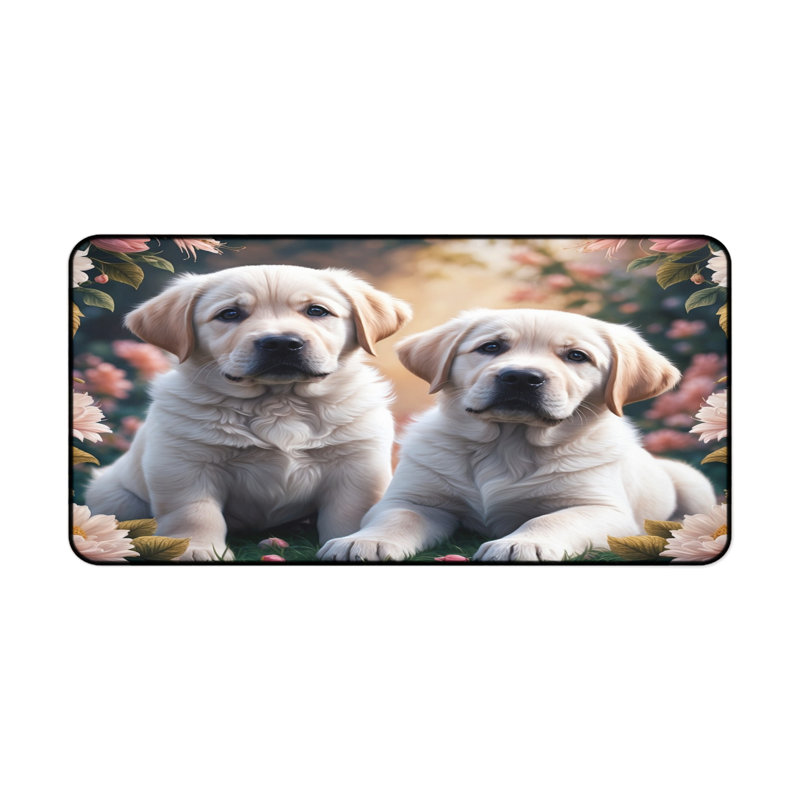 Polyester Desk Pad, 14.4x12.1