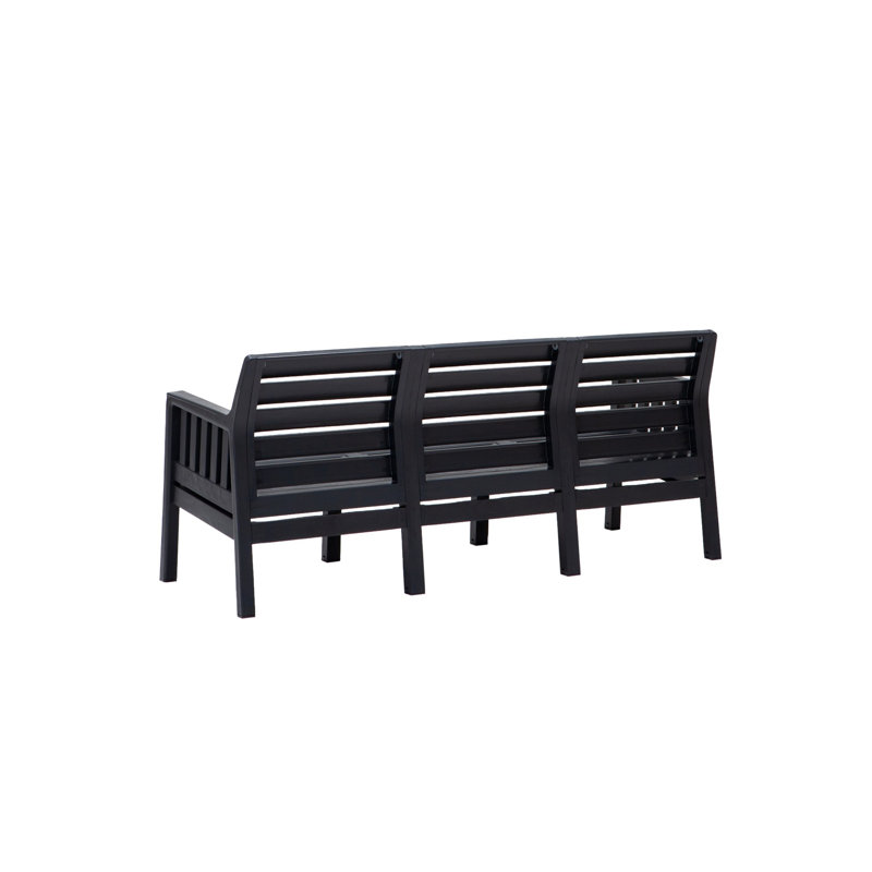 Cardamom Outdoor Table Set, Black