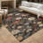 Machine Washable Indoor/Outdoor Chantille ACN2942 Floral Rug-128961529