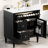 30"W Elegant Bathroom Vanity With Ceramic Sink-496975490