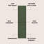 Tapis vert en jute tissé Griffin-1046888401