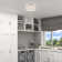 Swarthout Fabric Semi Flush Mount