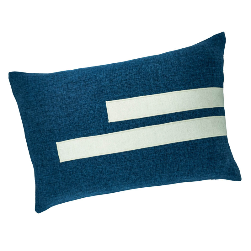 Geometric Cotton Reversible Pillow Cover