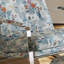 Chaise berçante artistique en acier inoxydable